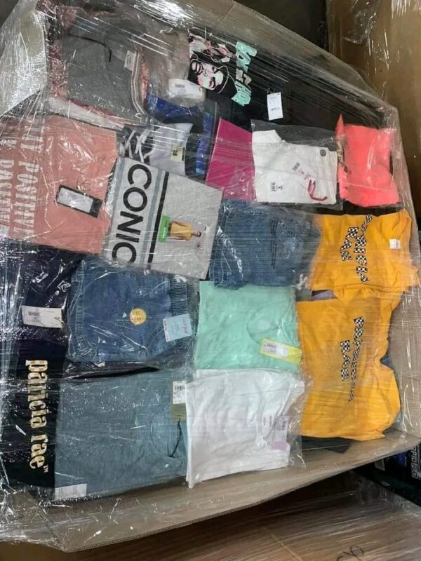 Buy Mixed Clothing Pallet