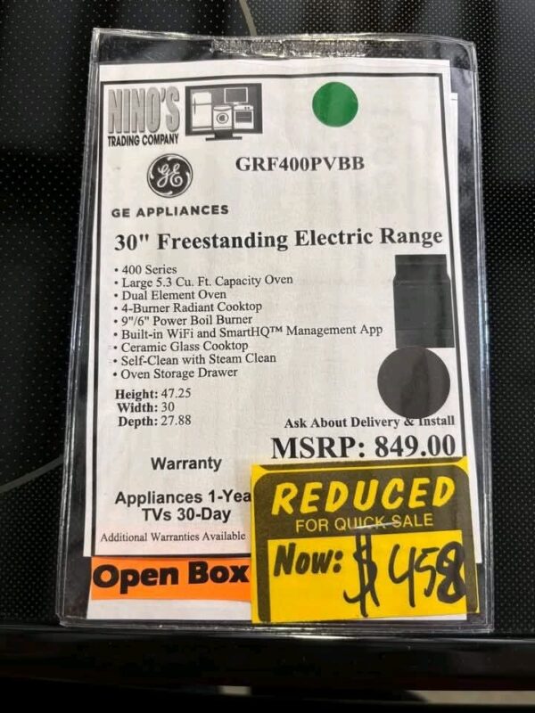 Buy New GE Electric Range