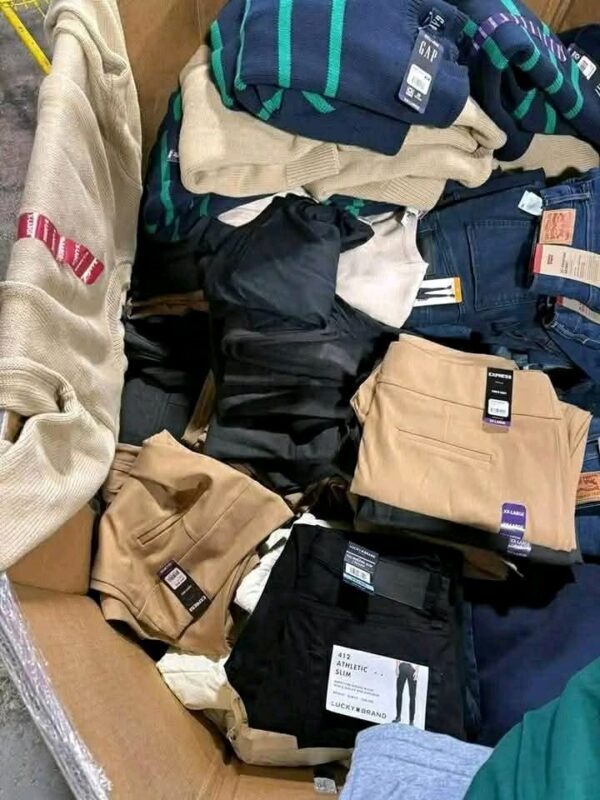 Buy a mixed clothing pallet