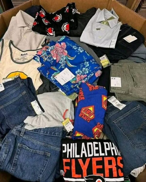 Buy a mixed clothing pallet