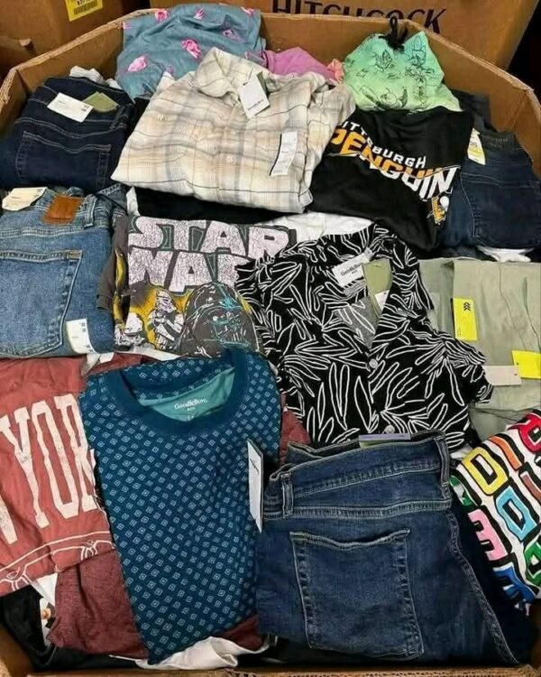 Buy a mixed clothing pallet