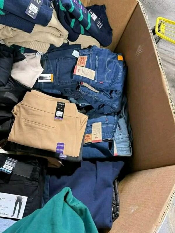 Buy a mixed clothing pallet