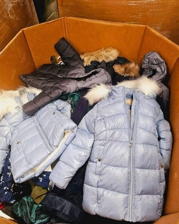 Buy a mixed winter jackets pallet