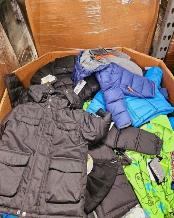 Buy a mixed winter jackets pallet