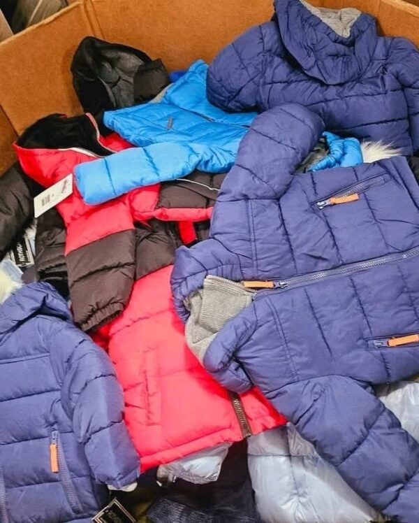 Buy a mixed winter jackets pallet