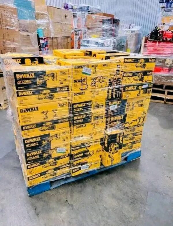 Buy mixed DeWalt tool pallets