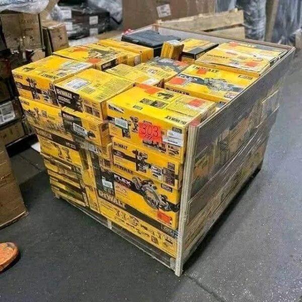 Buy mixed DeWalt tool pallets