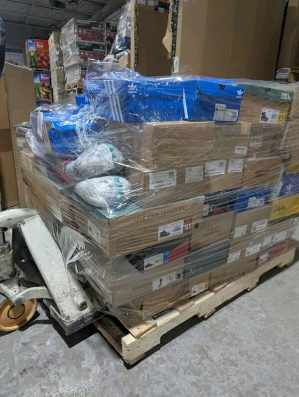 Buy mixed branded shoe pallet