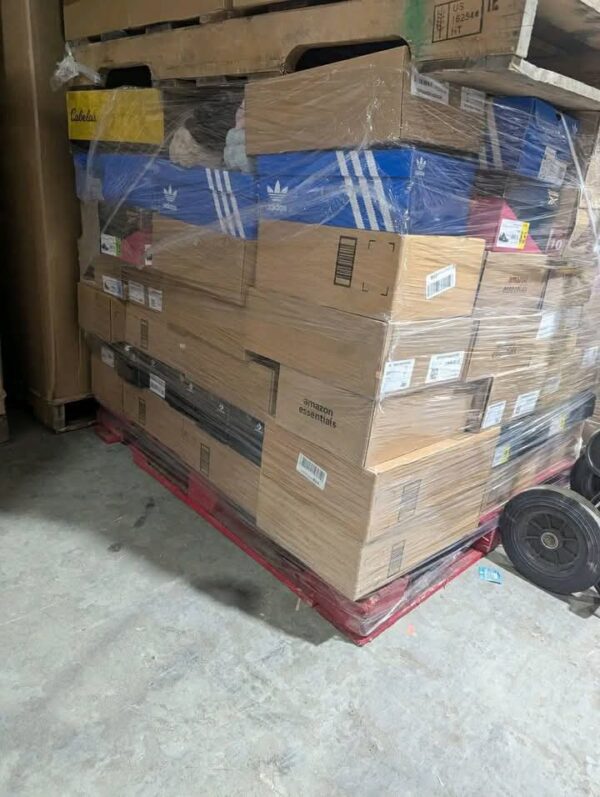 Buy mixed branded shoe pallet