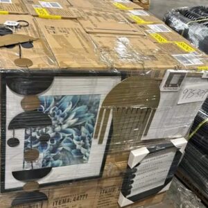 Buy truckload of mixed home decor pallets